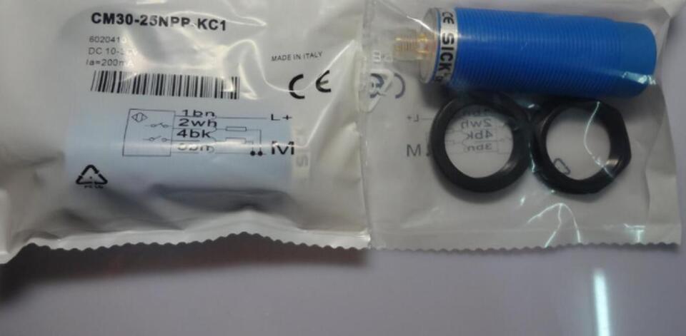 new SICK CM30-25NPP-KC1 Proximity Switch Sensor One CM3025NPPKC1 - SICK