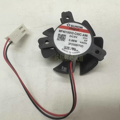 new 1 PCS DC5V 0.66W 4010 4cm 2 WIRE FAN MF40100V2-C01C-A99 - MANTLE