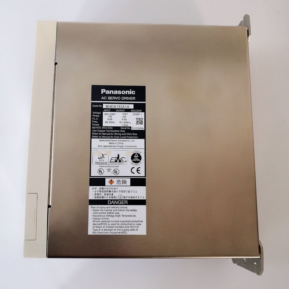New 1PC Panasonic MHDA153A1A AC Servo Drive Ping - PANASONIC