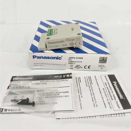 New Panasonic AFPX-COM4 One - High-Performance PLC Module for Industrial Automation - PANASONIC
