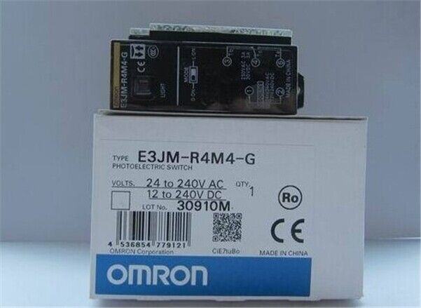new Omron E3JM-R4M4-G Photoelectric Switch One E3JMR4M4G - OMRON