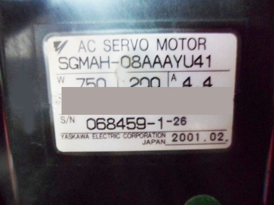 new 1PC Yaskawa SGMAH-08AAAYU41 Servo Motor In Box ping - YASKAWA