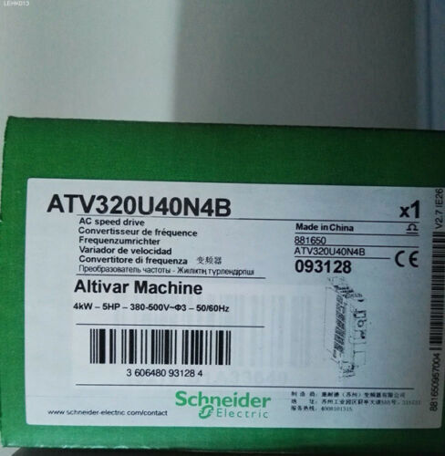 new 1PC Schneider ATV320U40N4B 4Kw Inverter ping - SCHNEIDER