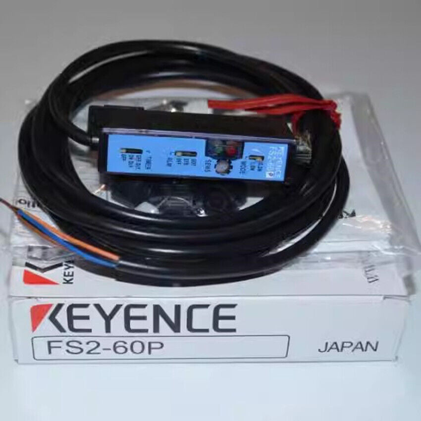 new 1PC Keyence FS2-60P Fiber Optic Sensor Amplifier FS260P - KEYENCE