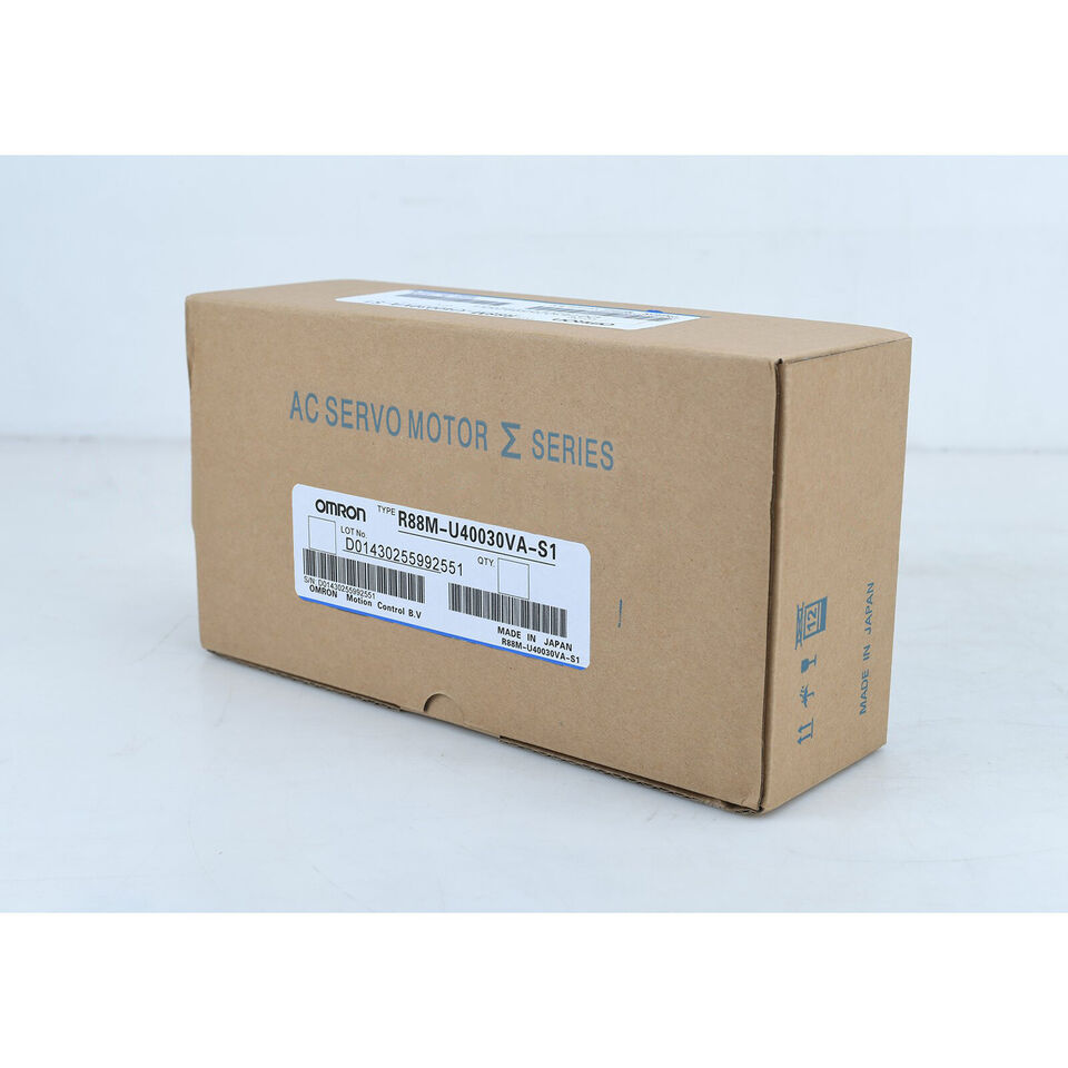 new One OMRON R88M-U40030VA-S1 AC Servo Motor R88MU40030VAS1 ping - OMRON