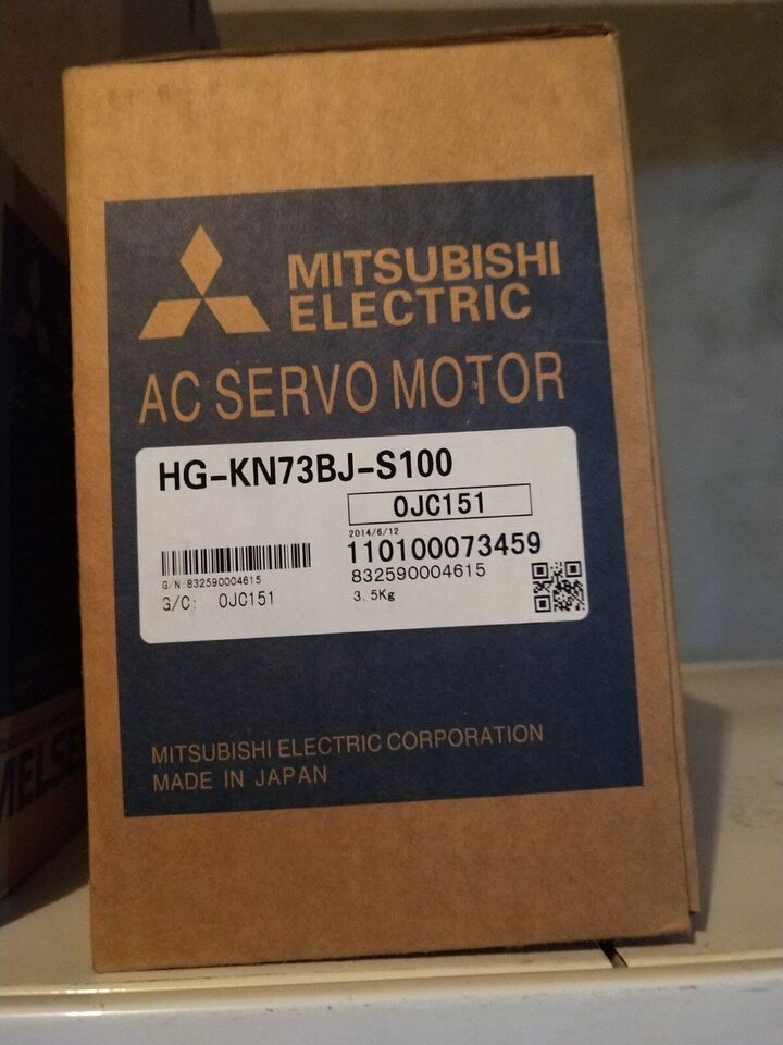 new One Mitsubishi HG-KN73BJ-S100 AC Servo Motor ping HGKN73BJS100 - MITSUBISHI