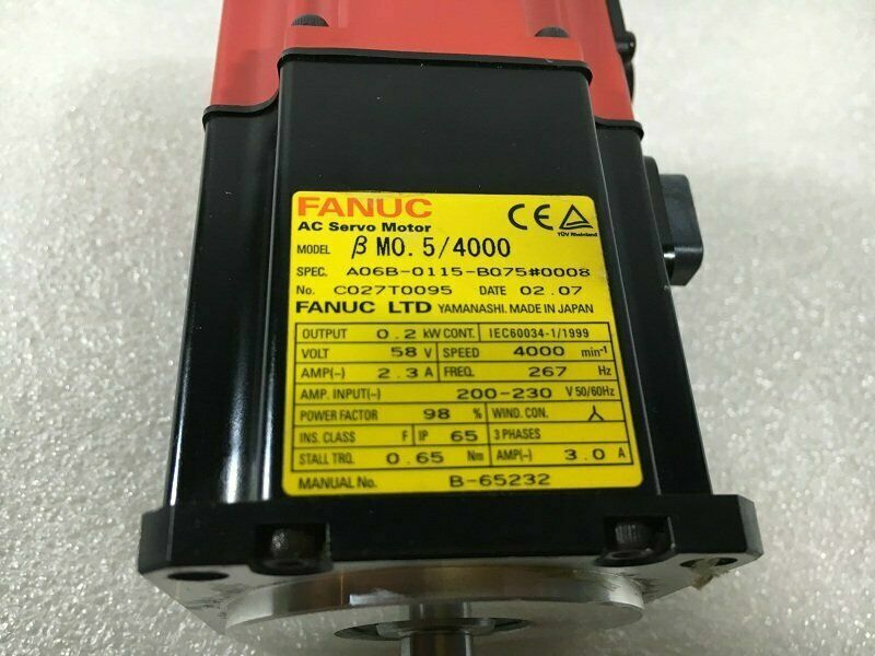 new 1PC  FANUC A06B-0115-B075#0008 Servo Motor In Box ping