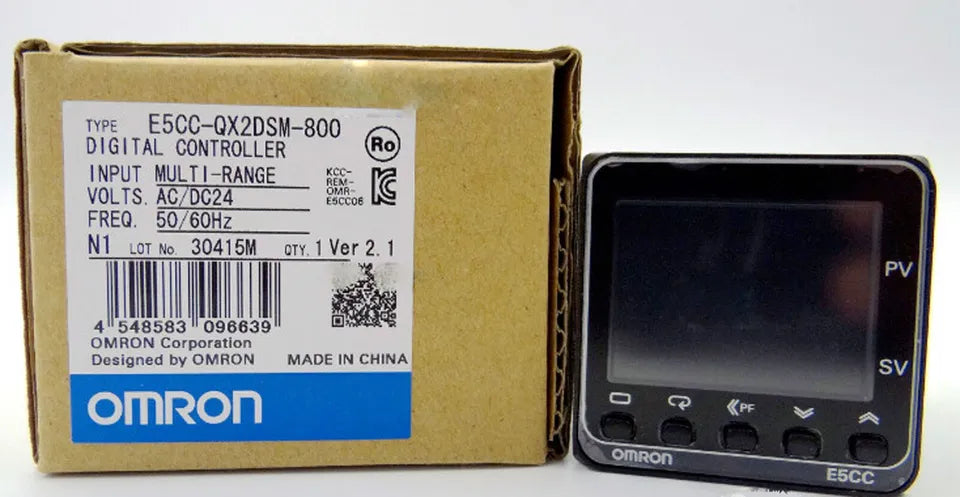 Omron E5CC-QX2DSM-800 Temperature Controller Model: 800W - OMRON