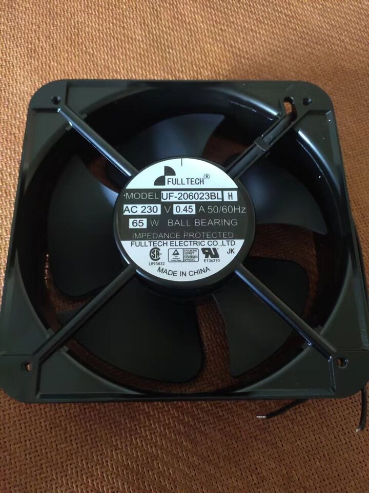 new 1 PCS 2 wire 20060 20cm Aluminum frame Fan UF-206023BL H AC 230V - HPE