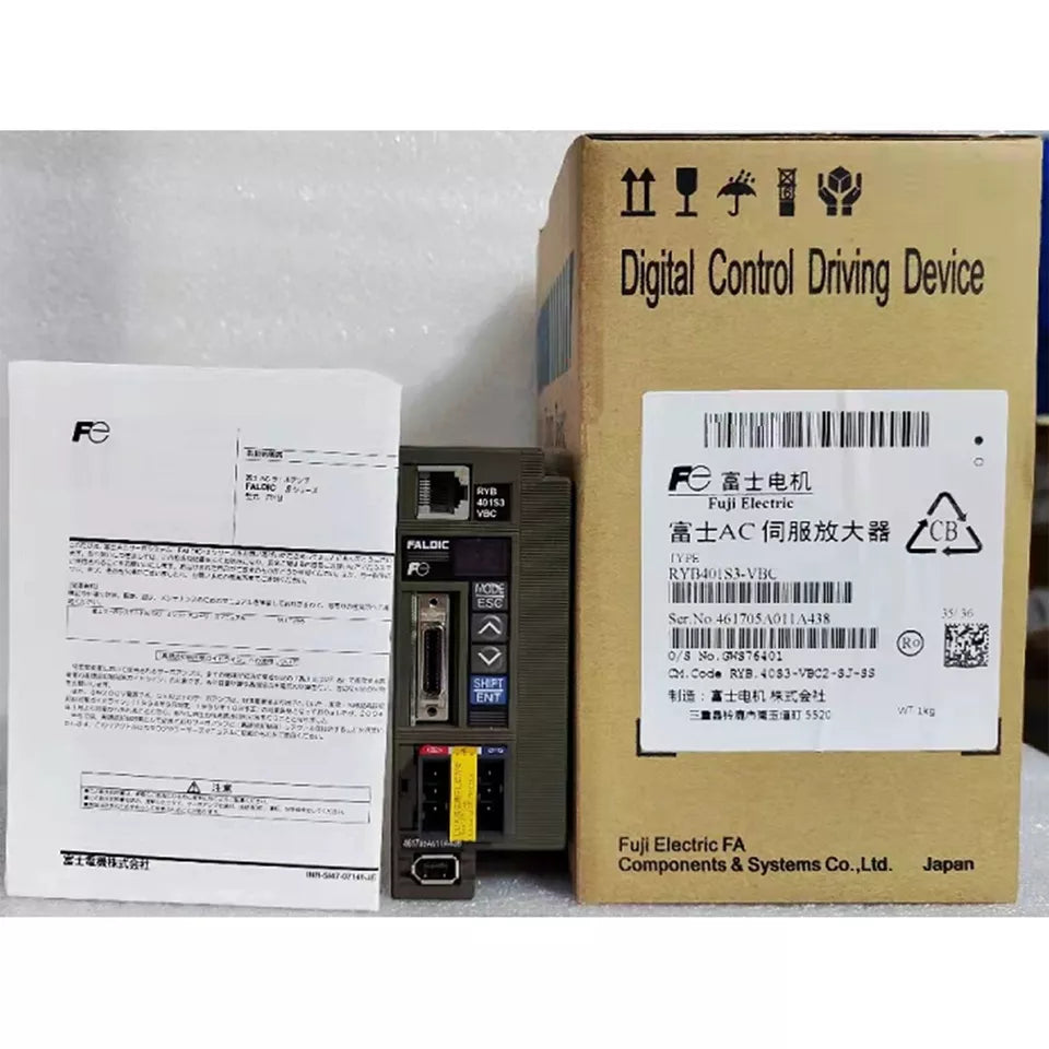 new 1PC Fuji RYB401S3-VBC Servo Drive RYB401S3VBC In Box ping - FUJI