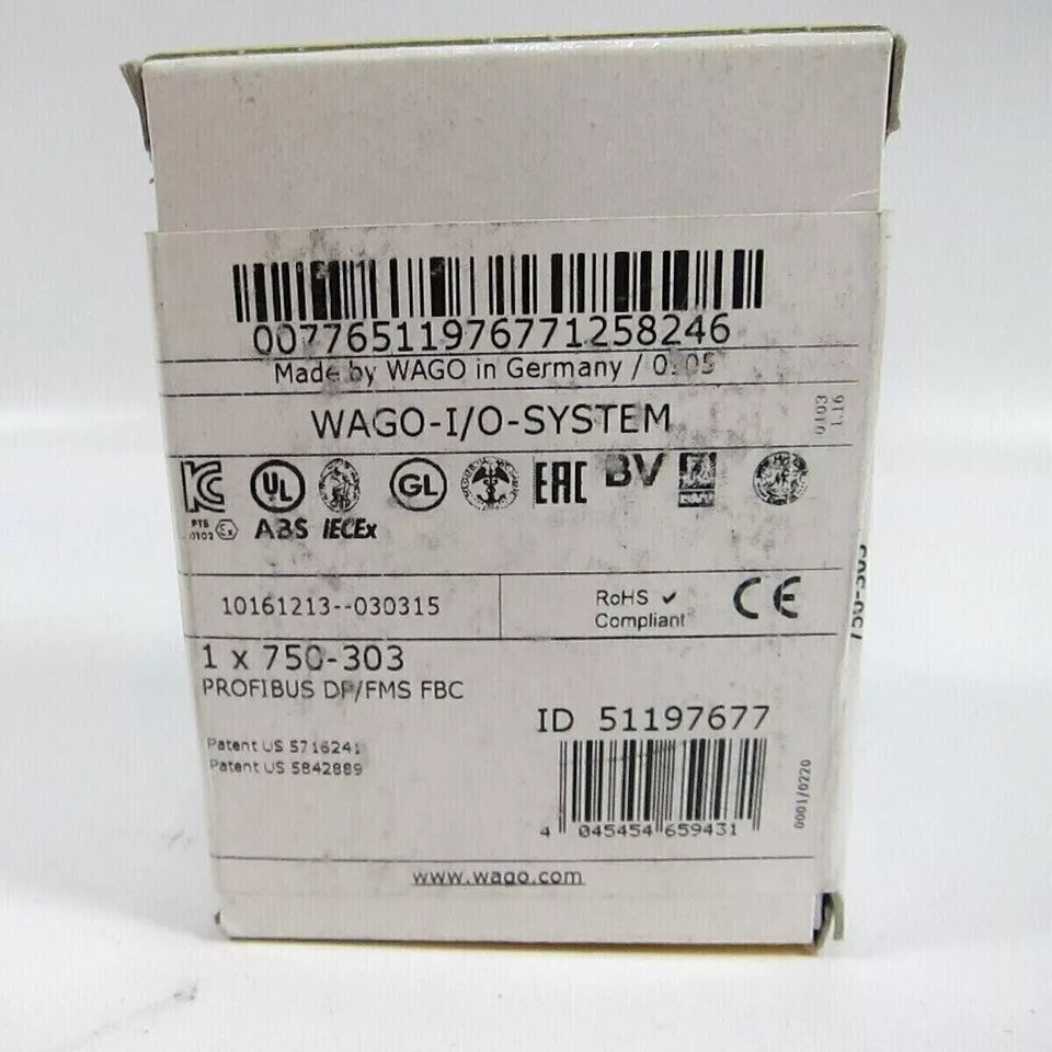 new 1PC Wago 750-303 PLC Module 750303 ping - WAGO