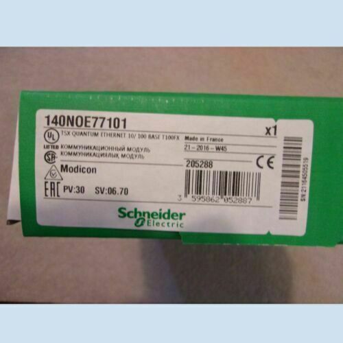 new 1PC Schneider 140NOE77101 Modicon Quantum Ethernet In Box ping - SCHNEIDER