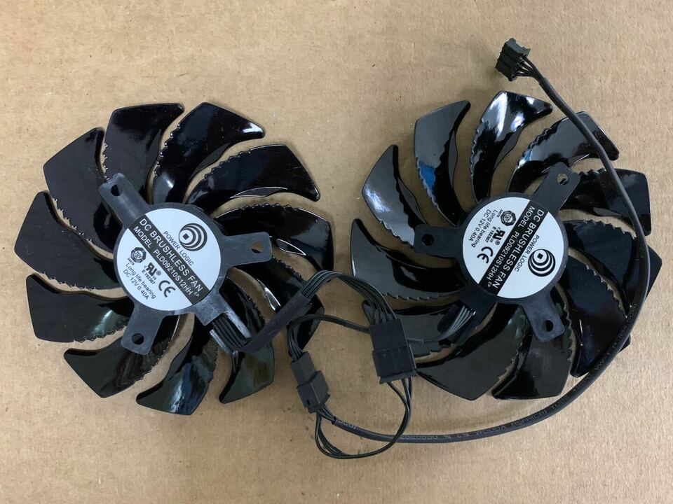new 1PC Fan PLD09210S12HH T129215SU FAN GTX 1070 RX 570 580 RX570 RX580 - FAN