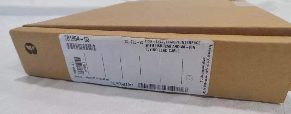 new 1PC National Instrumens NI USB-8452 781964-03 I2C/SPI Interface Device - NATIONAL INSTRUMENTS
