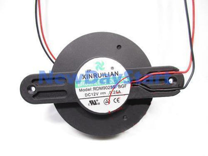 new 1x XINRUILIAN SCIENCE RDM9025S BGF 12V 0.25A 2-wire cooling fan - XINRUILIAN SCIENCE