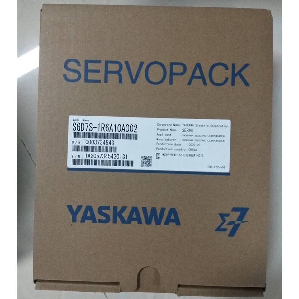 new One Yaskawa SGD7S-1R6A10A002 Servo Drive ping SGD7S1R6A10A002 - YASKAWA