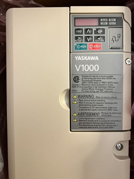 1-PC Yaskawa CIMR-VU4A0023FAA Inverter - YASKAWA ELECTRIC CORPORATION