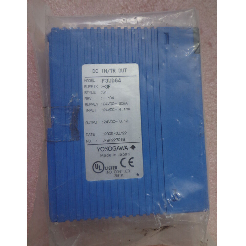 new Yokogawa F3WD64-3F PLC Module 1PC ping F3WD643F - YOKOGAWA