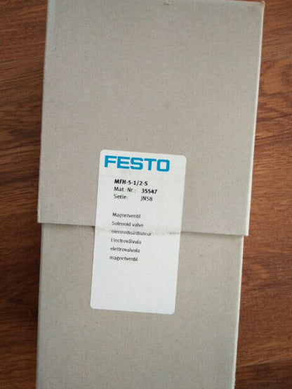 new 1PC Festo MFH-5-1/2 6420 Solenoid Valve ping - FESTO