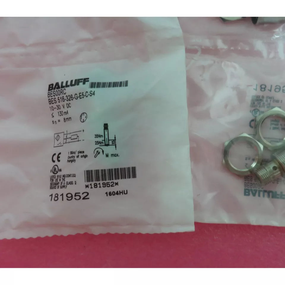 new 1PC BALLUFF BES 516-326-G-E5-C-S4 Proximity Switch Sensor BES516326GE5CS4 - BALLUFF