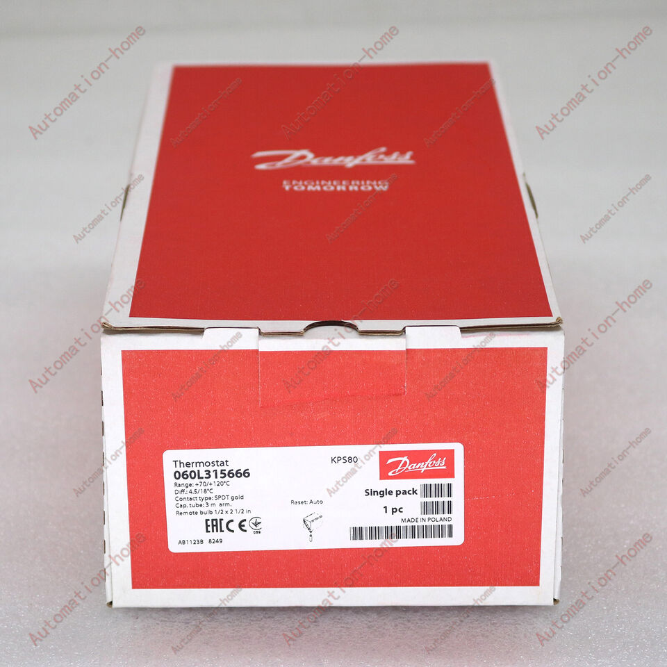 New 1PCS DANFOSS 060L315666 Temperature Switch - DANFOSS