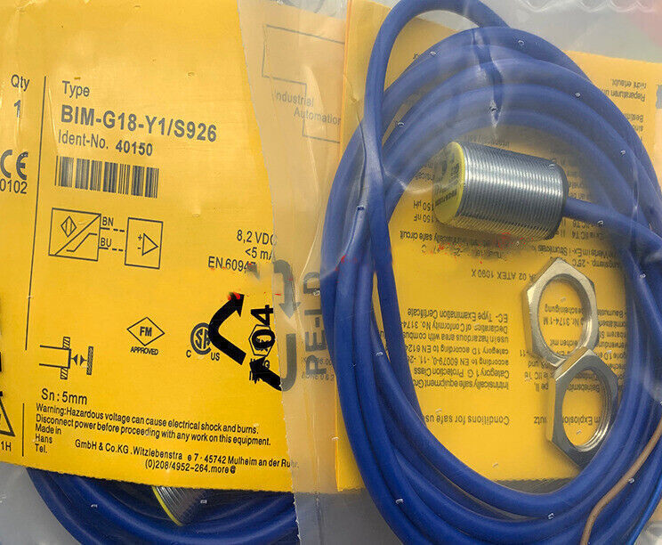 New 1PC Proximity Switch Sensor BIMG18Y1S926 BIM-G18-Y1/S926 - BIM SOLUTIONS