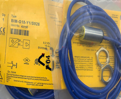 New 1PC Proximity Switch Sensor BIMG18Y1S926 BIM-G18-Y1/S926 - BIM SOLUTIONS