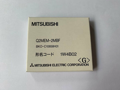 Mitsubishi Q2MEM-2MBF PLC Memory Card with Fast Insert/Ping Function - MITSUBISHI