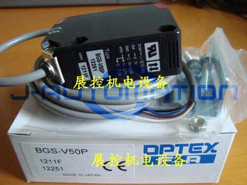 new 1PCS For OPTEX BGS-V50P Photoelectric switch BGSV50P - OPTEX