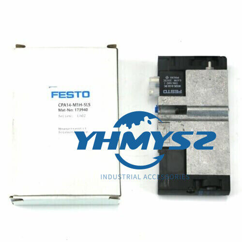 new 1PC FESTO CPA14-M1H-5LS SOLENOID VALVE 24VDC Coil 173940 - - FESTO