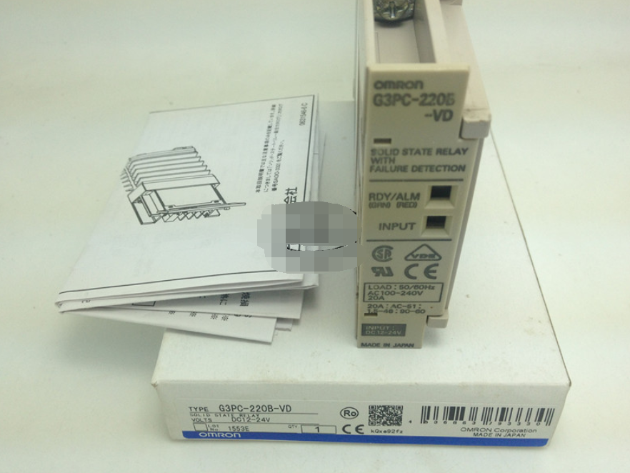new Omron G3PC-220B-VD Solid State Relay One G3PC220BVD - OMRON