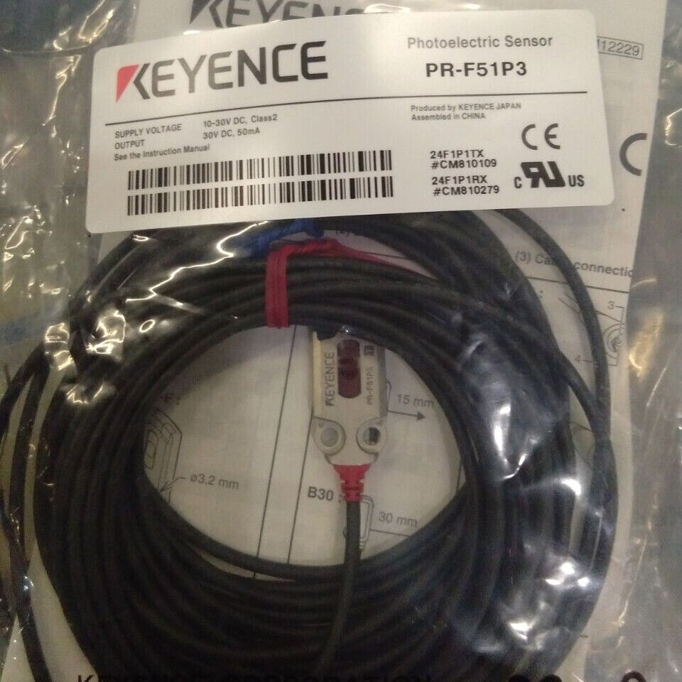 Keyence PR-F51P3 Photoelectric Sensor Switch - KEYENCE