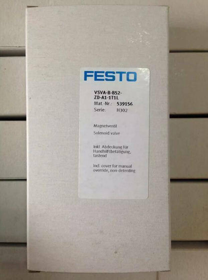 new 1PC Festo VSVA-B-B52-ZD-A1-1T1L 539156 Solenoid Valve ping - FESTO