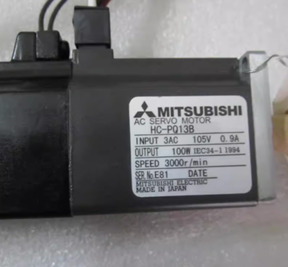 1PCS Mitsubishi HC-PQ13B Servo Motor HCPQ13B In Box - MITSUBISHI