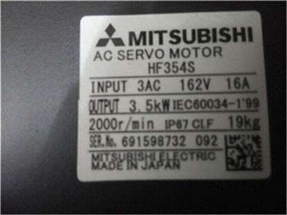 new Mitsubishi HF354S Servo Motor 1PC ping HF-354S - MITSUBISHI