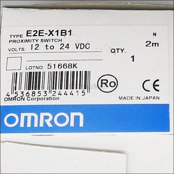 new Omron E2E-X1B1 (E2EX1B1) Proximity Switch - OMRON