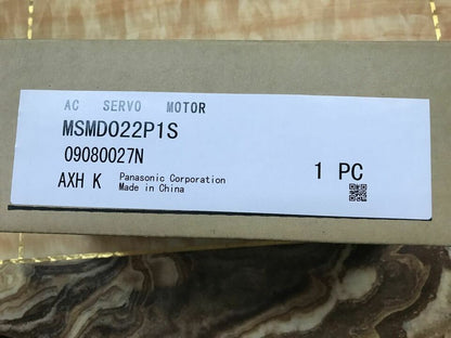 new 1PC Panasonic MSMD022P1S AC Servo Motor ping - PANASONIC