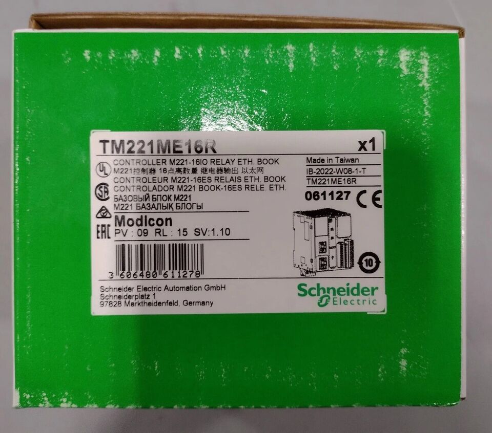new Snd TM221ME16R PLC Module in box TM221ME16R Fast 1PCS - SND