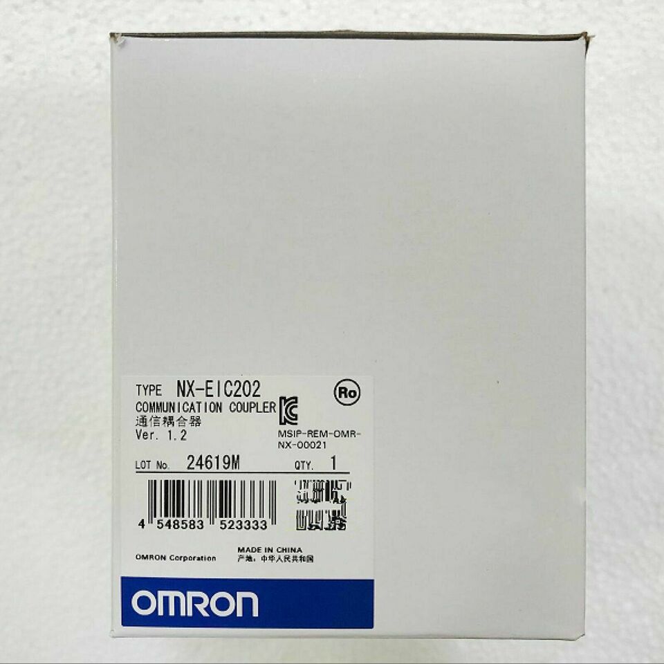 new One OMRON NX-EIC202 Communication Coupler ping NXEIC202 - OMRON