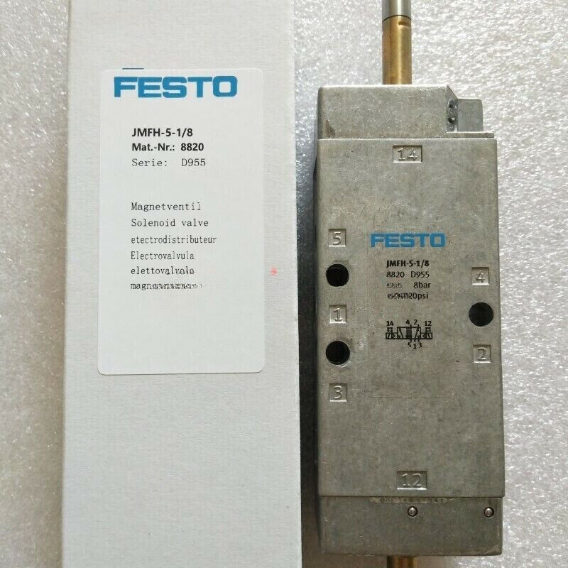 Festo JMFH51/8 Solenoid Valve: Industrial PLC Compatibility & Precision Performance - FESTO