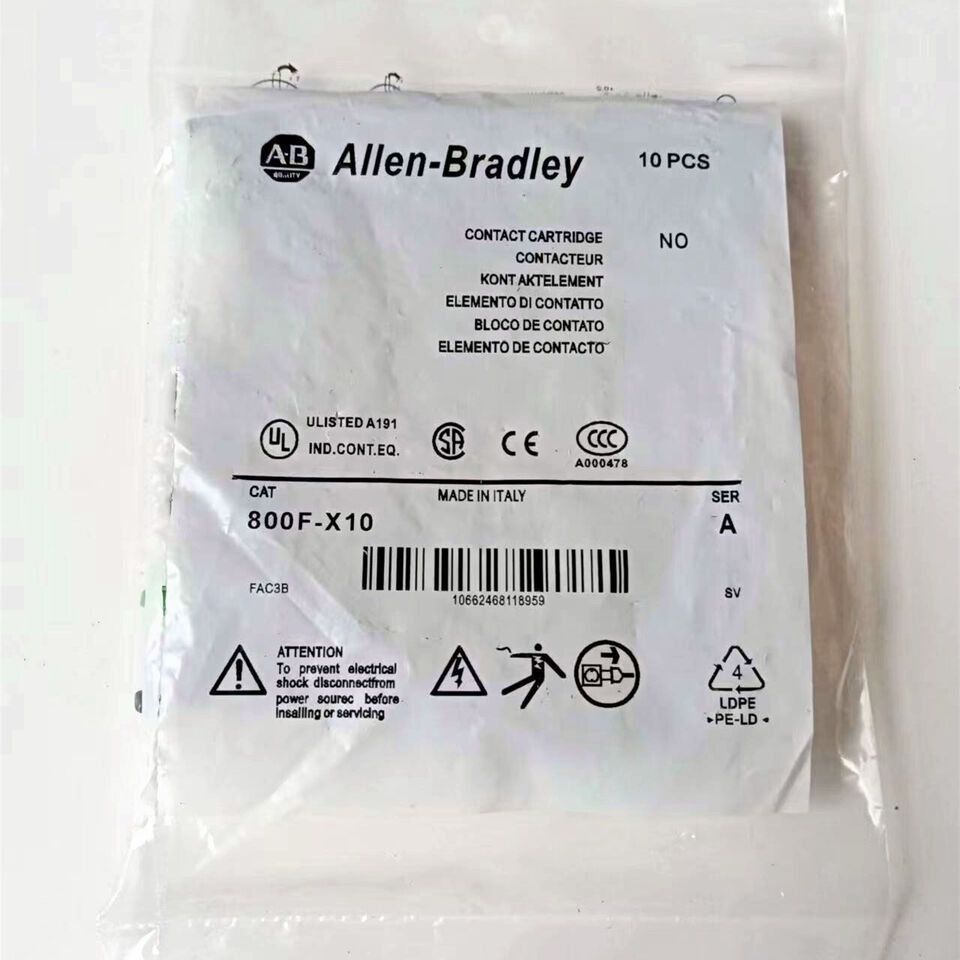 new  Allen-Bradley 800F-X10 800FX10 (Pack of 10) Fast