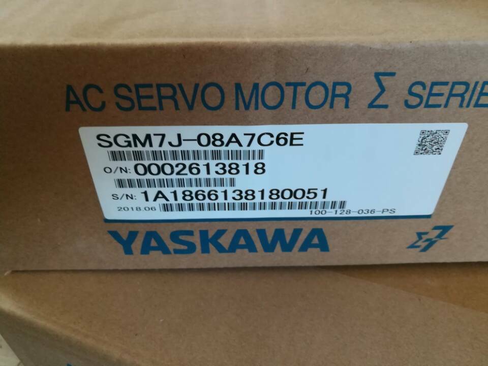new 1PC Yaskawa SGM7J-08A7C6E AC Servo Motor ping SGM7J08A7C6E - YASKAWA