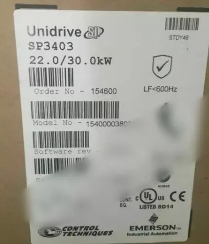 new 1PC Emerson SP3403 Control Techniques Unidrive SP Inverter - EMERSON