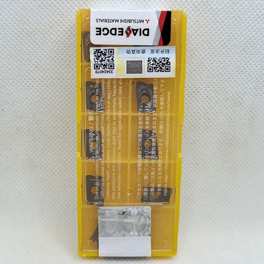 new 10pcs/box Mitsubishi AOMT123608PEER-M VP15TF Carbide Inserts - MITSUBISHI