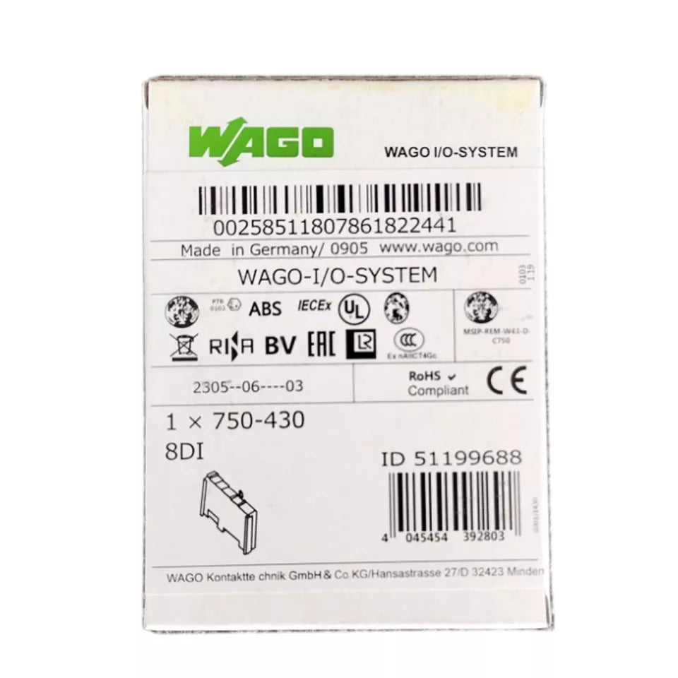 new 1PC WAGO 750-430 PLC Module 750430 - WAGO