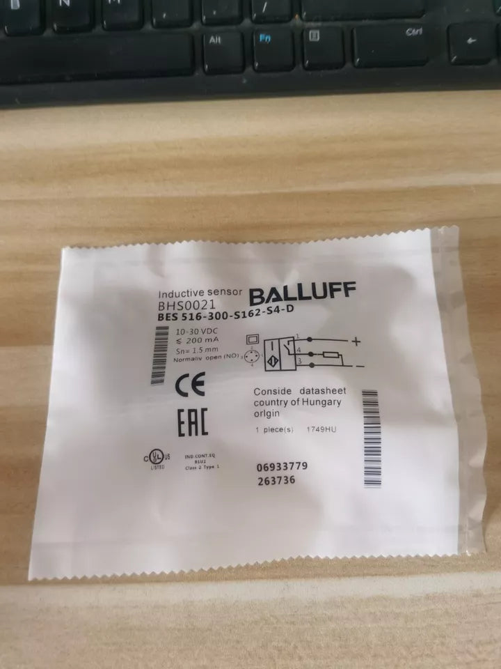 new 1PC BALLUFF BES 516-300-S162-S4-D Poximity Switch Sensor BES516300S162S4D - BALLUFF