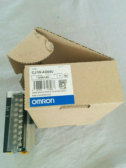 new 1PC OMRON CJ1W-AD04U PLC Module CJ1WAD04U In Box ping - OMRON