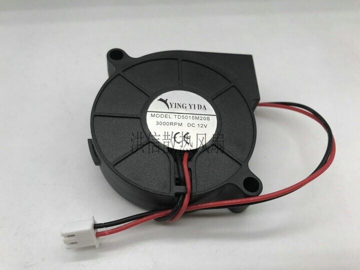 new 1 PCS For 5cm fan 2 pin cooling fan Fan TD5015M20S DC12V 5015 - NEW