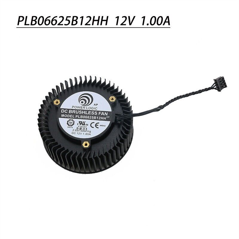 new PLB06625B12HH 4Pin 12V 1.0A GTX1060 1070 1080 1080ti - NVIDIA