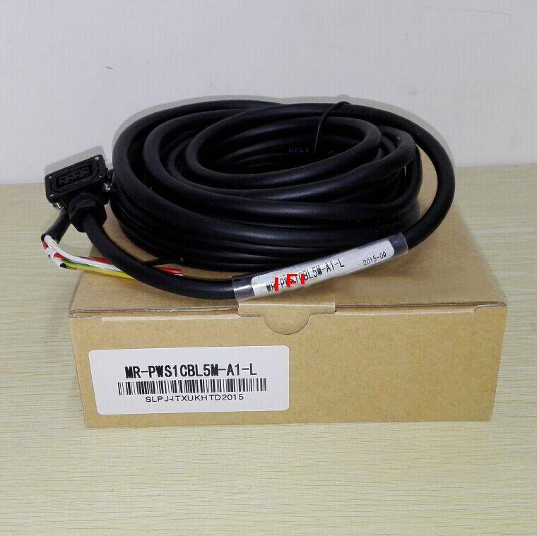 new 1PC Mitsubishi MR-PWS1CBL5M-A1-L Power Line MRPWS1CBL5MA1L - MITSUBISHI